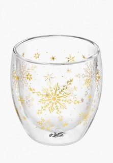 Стакан Elan Gallery 250 мл Снежинки