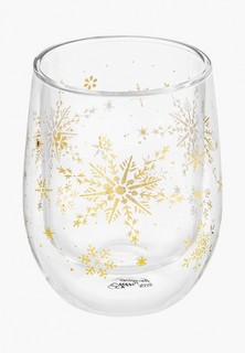 Стакан Elan Gallery 350 мл Снежинки