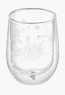 Стакан Elan Gallery 350 мл Снежинки