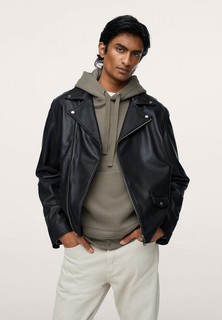 Куртка кожаная Mango Man PERFECT