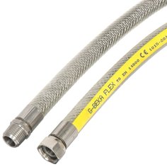 Подводка для газа ПВХ сильфонная G-Beka Г-Ш 1/2", 0.6 м