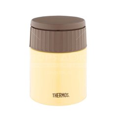 Термос из нержавеющей стали Thermos с широким горлом, 0.4 л, желтый