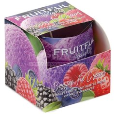 Свеча декоративная, 8х7.5 см, Фруктовый, в стакане ароматизированная Bartek candles