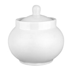 Ф Сахарница 500мл Рубин Белая Дулёво 039522 Дулевский фарфор