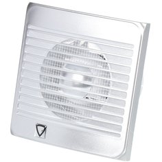 Вентилятор вытяжной настенный, Event, установочный диаметр 100 мм, 13 Вт, 130 м3/час, хром, 100С