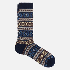 Носки Anonymous Ism Wool Jacquard Crew, цвет синий