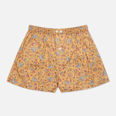 Мужские трусы Anonymous Ism Vintage Flower Print, цвет жёлтый