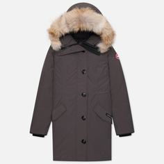 Женская куртка парка Canada Goose Rossclair, цвет серый, размер XS