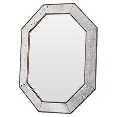 Зеркало ручной работы аристократ (bountyhome) серебристый 65.0x85.0x5.0 см.