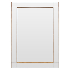 Зеркало ручной работы неотразимость (bountyhome) золотой 65.0x90.0x4.0 см.