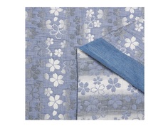 Одеяло муслин/искуств. шелк легкое (160х220) (asabella) голубой 26x6x28 см.