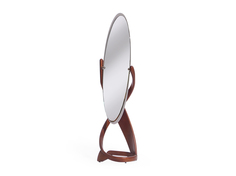 Зеркало напольное virtuos (actualdesign) коричневый 45.0x160.0x45.0 см.
