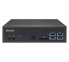 Платформа Shuttle XPC slim DA320 AM4, AMD A320, 2*SODIMM DDR4, 2.5&quot; HDD/SSD, M.2, 5.1CH, 2*Glan, card reader, 6*USB 3.2, HDMI, 2*DP, 2*COM, audio, noO
