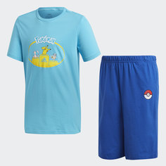 Комплект: футболка и шорты Pokémon adidas Performance