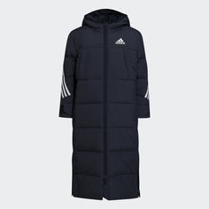 Удлиненный пуховик 3-Stripes adidas Sportswear