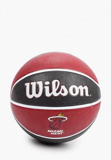 Мяч баскетбольный Wilson NBA TEAM TRIBUTE BSKT MIA HEAT