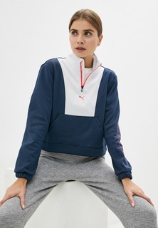 Олимпийка PUMA Train PWR Fleece Logo Quarter Zip PO