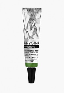 Средство Krygina Cosmetics Concrete Green жидкие тени для век, подводка, помада, 4.5 мл