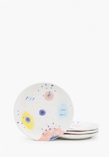 Набор тарелок Mandarin Decor Комплект Галактика, 4 шт. х 20 см