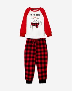 Пижама с принтом Little bear для девочки Gloria Jeans
