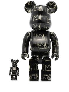 Medicom Toy BEARBRICK JEAN MICHEL BASQUIAT TOY SET M