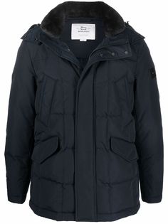 Woolrich пуховик с капюшоном