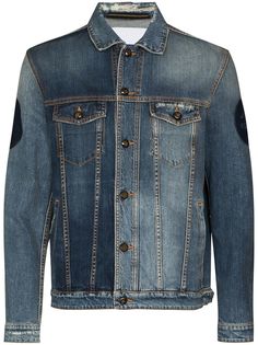Jacob Cohen двухцветная джинсовая куртка