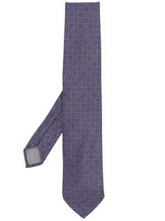 Borrelli шерстяной галстук с геометричным принтом
