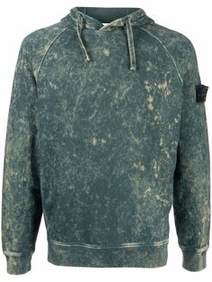 Stone Island худи с принтом тай-дай