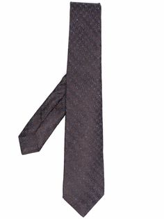 Kiton меланжевый галстук