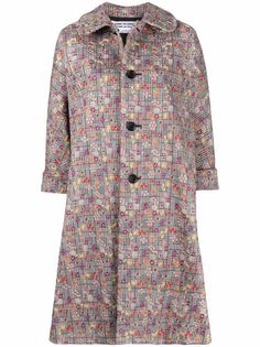 Comme Des Garçons Comme Des Garçons пальто в клетку