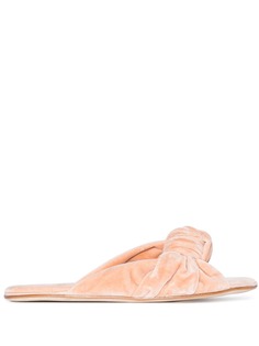 Olivia Morris At Home шлепанцы Violet