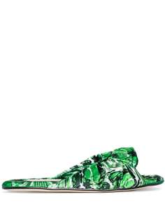 Olivia Morris At Home шлепанцы Violet