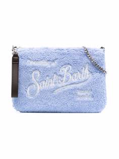 MC2 Saint Barth Kids клатч Parisienne с вышитым логотипом