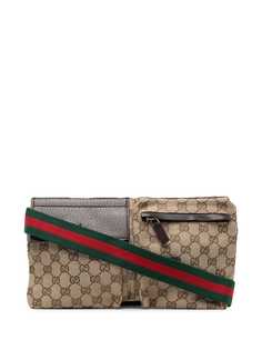 Gucci Pre-Owned поясная сумка Sherry Line 2000-х годов с логотипом GG