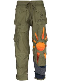 Greg Lauren брюки Sunset Army Jacket