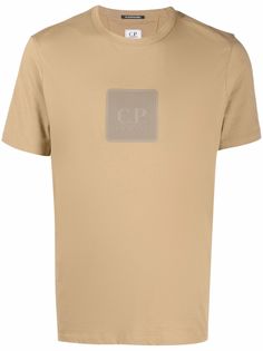C.P. Company футболка с нашивкой-логотипом