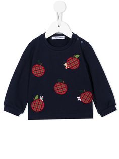 Familiar джемпер с круглым вырезом и вышивкой