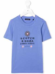Scotch & Soda футболка Airmail Service из органического хлопка