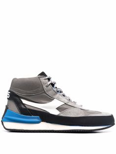 Diadora высокие кроссовки со вставками