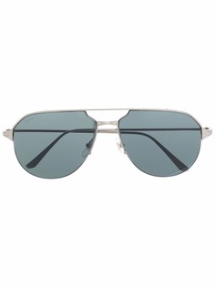 Cartier Eyewear солнцезащитные очки-авиаторы Santos de Cartier