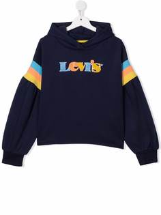 Levis Kids худи с нашивкой-логотипом