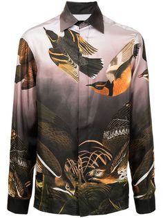 Edward Crutchley рубашка с принтом