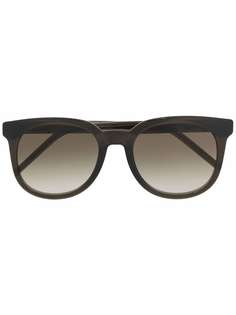 Saint Laurent Eyewear солнцезащитные очки в круглой оправе