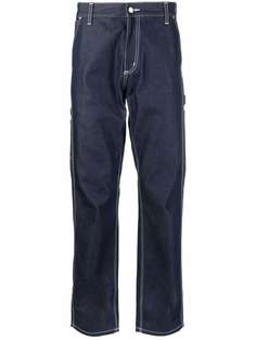 Carhartt WIP прямые джинсы с нашивкой-логотипом