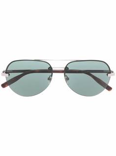 Montblanc солнцезащитные очки-авиаторы Gucci