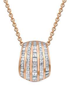 Pragnell колье Manhattan из розового золота с бриллиантами
