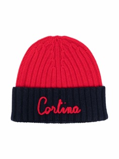 MC2 Saint Barth Kids шапка бини с вышивкой