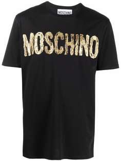 Moschino футболка с логотипом