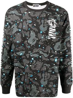 A BATHING APE® футболка с камуфляжным принтом Bape